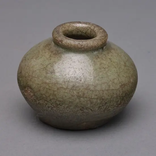 Stoneware jarlet - Sawankhalok – 15thC,